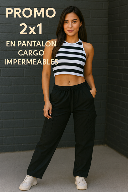 2x1 PANTALÓN CARGO IMPORTADO PREMUIM 2 EN 1 (IMPERMEABLE, DESMONTABLE)